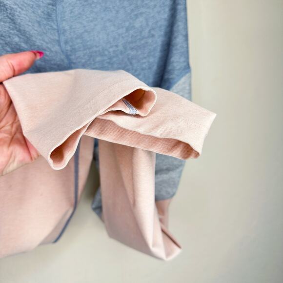 Outdoor Voices Colorblock Springs Lake Dove Rose Quartz 7/8 Leggings Pants Small - Picture 10 of 14